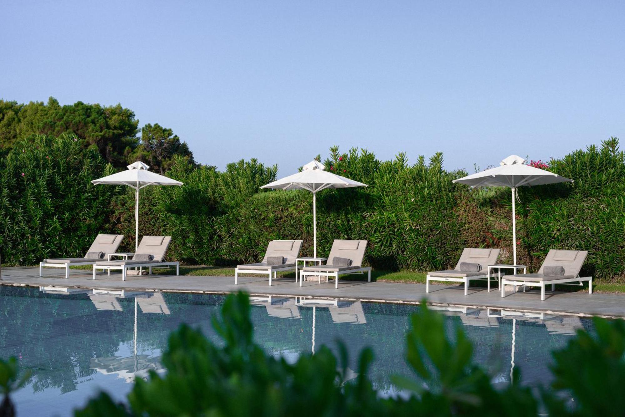 Restia (Adults Only) Hotel Paralía Almirú Kültér fotó